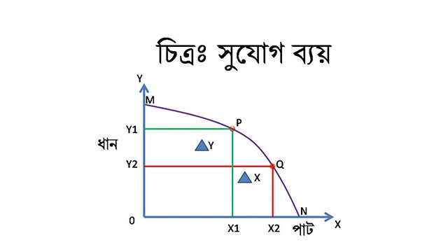opportunity cost, সুযোগ ব্যয় কাকে বলে, এর উদাহরণ, চিত্র, ব্যাখ্যা ও ব্যবহার।